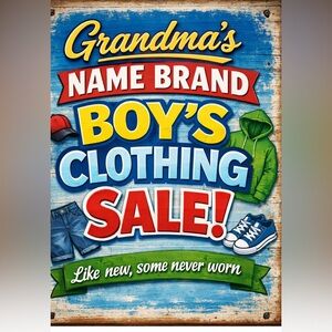 Boy's Clothing Sale
